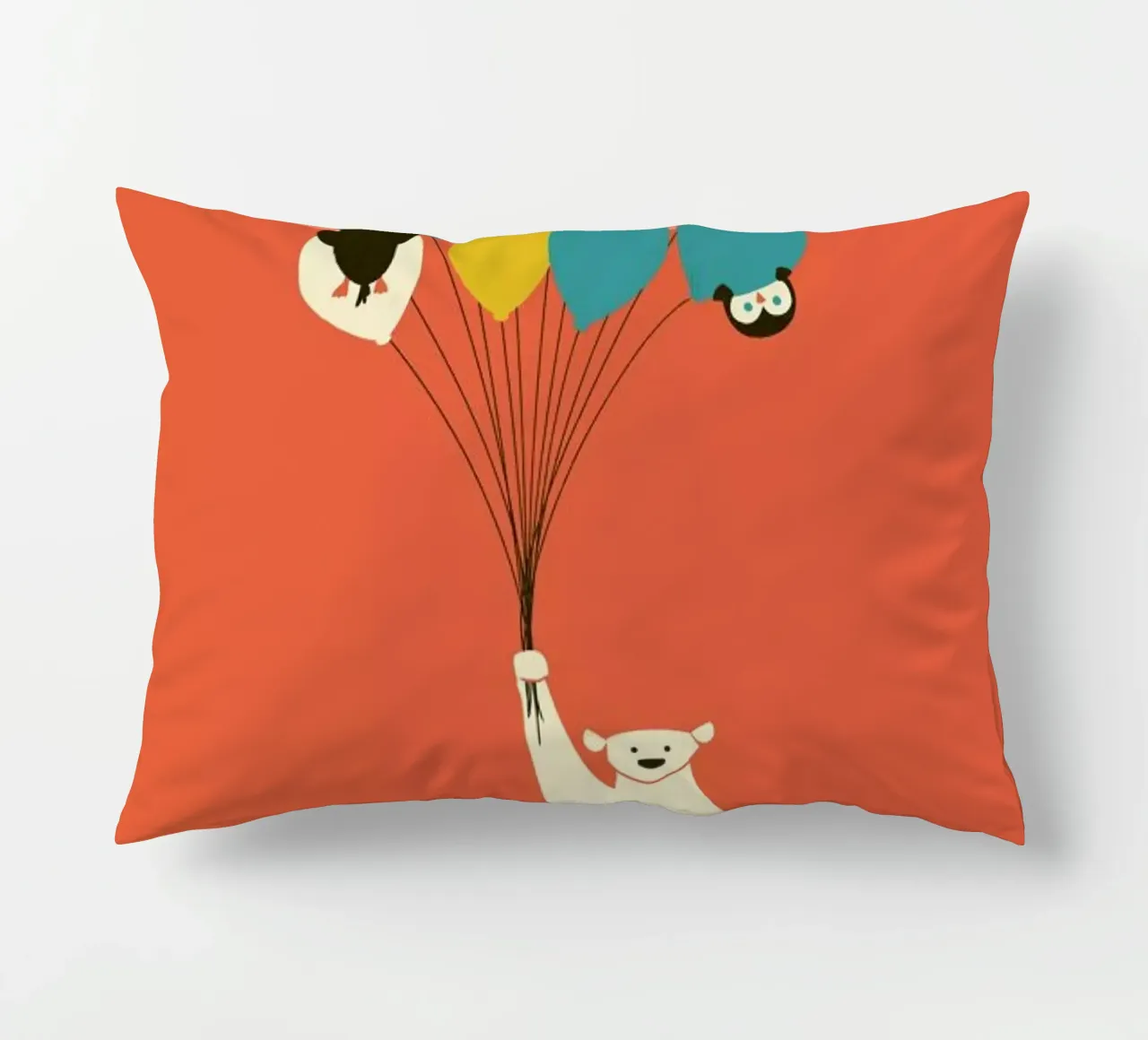 Penguin Bouqet cuscino da Jay Fleck