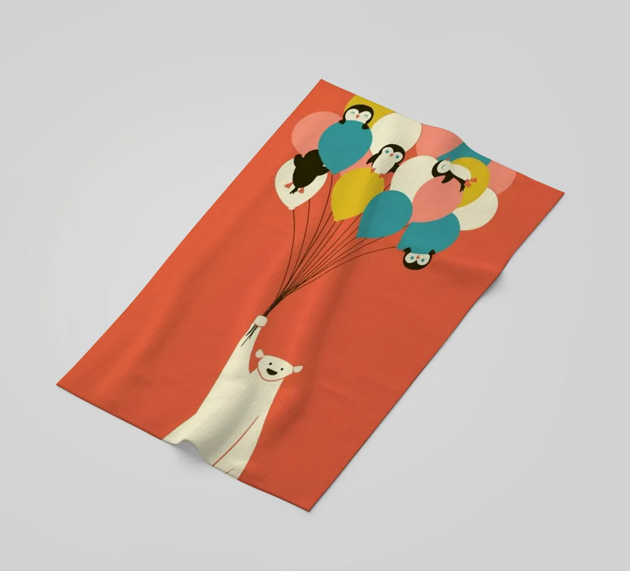 Penguin Bouqet telo mare da Jay Fleck