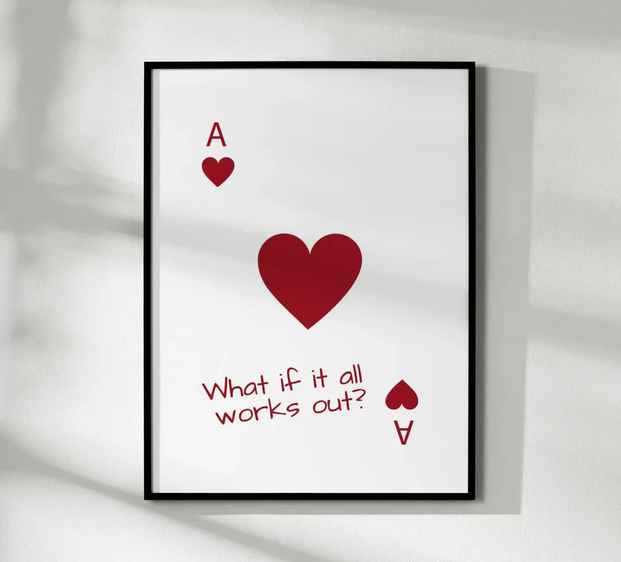 What if it all works out? Herz hahnemühle by ArtDesign by KBK