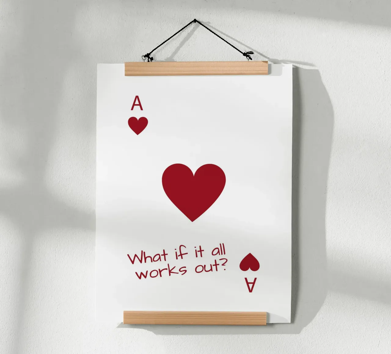 What if it all works out? Herz hahnemühle by ArtDesign by KBK