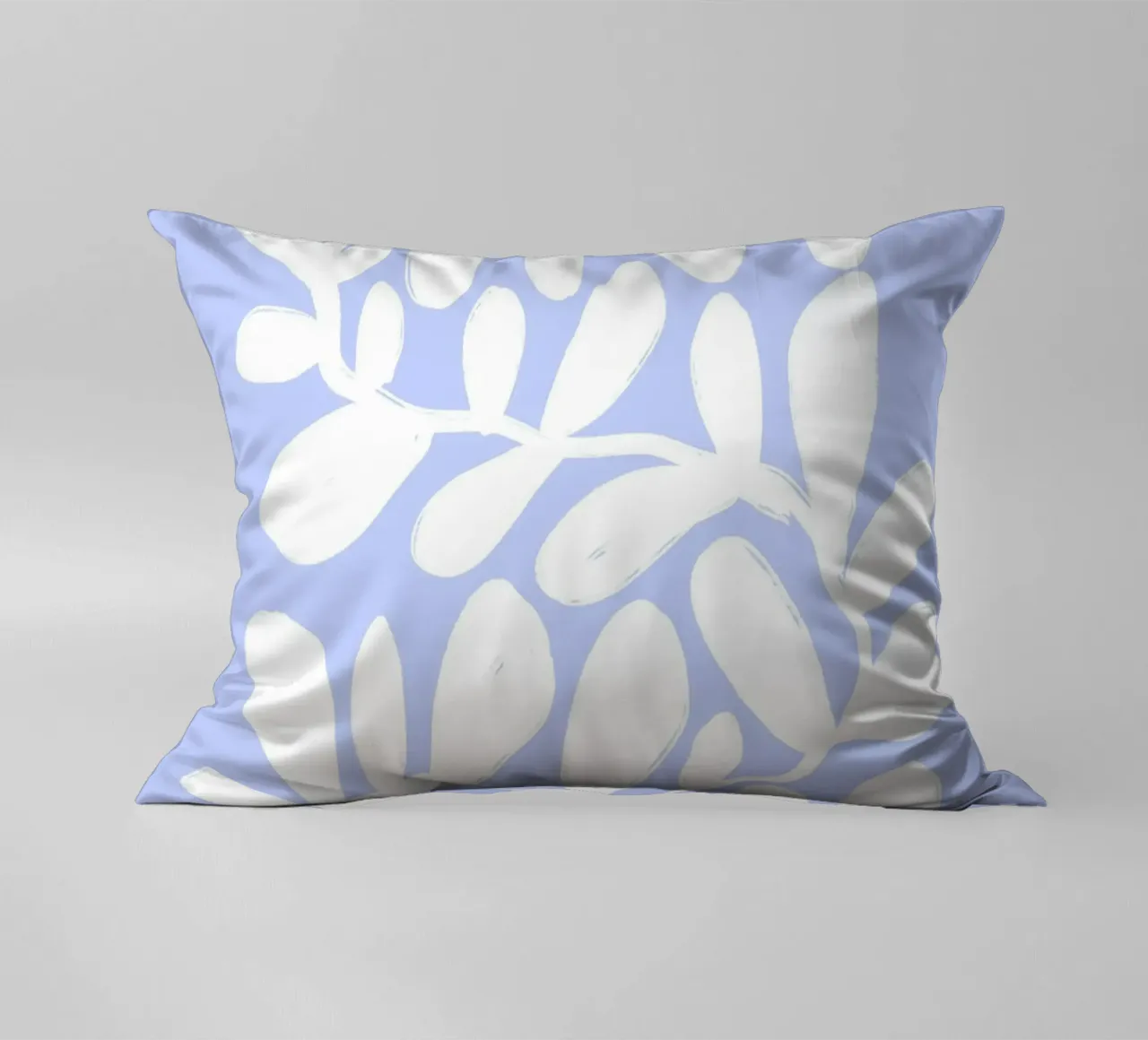 Abstract Modern Botanical Print Wall Art decorative cushion by Bella Studio