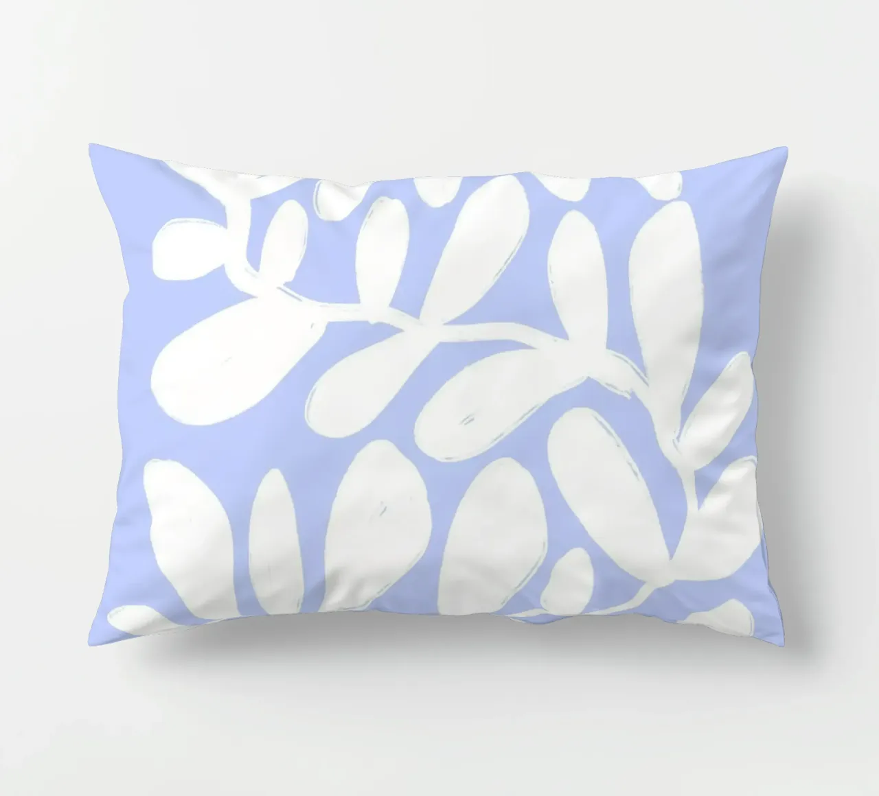 Abstract Modern Botanical Print Wall Art decorative cushion by Bella Studio