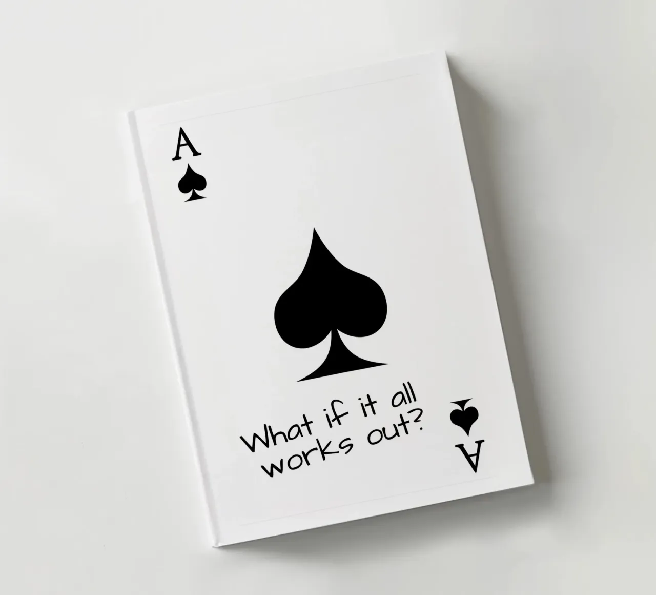 What if it all works out? Pik notebook by ArtDesign by KBK