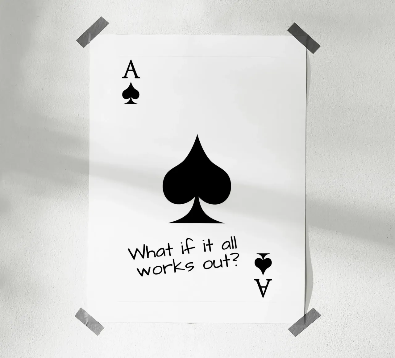 E se tutto funzionasse? Pik poster da ArtDesign by KBK