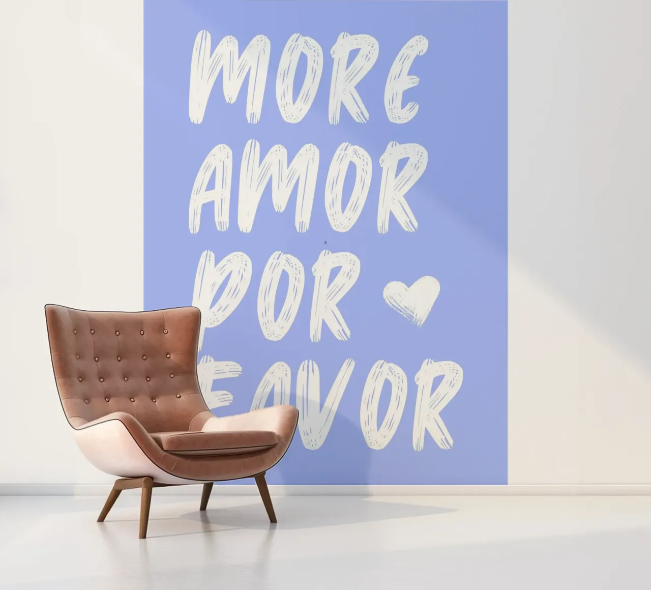 More Amor Por Favor Quote Print photo wallpaper by Bella Studio