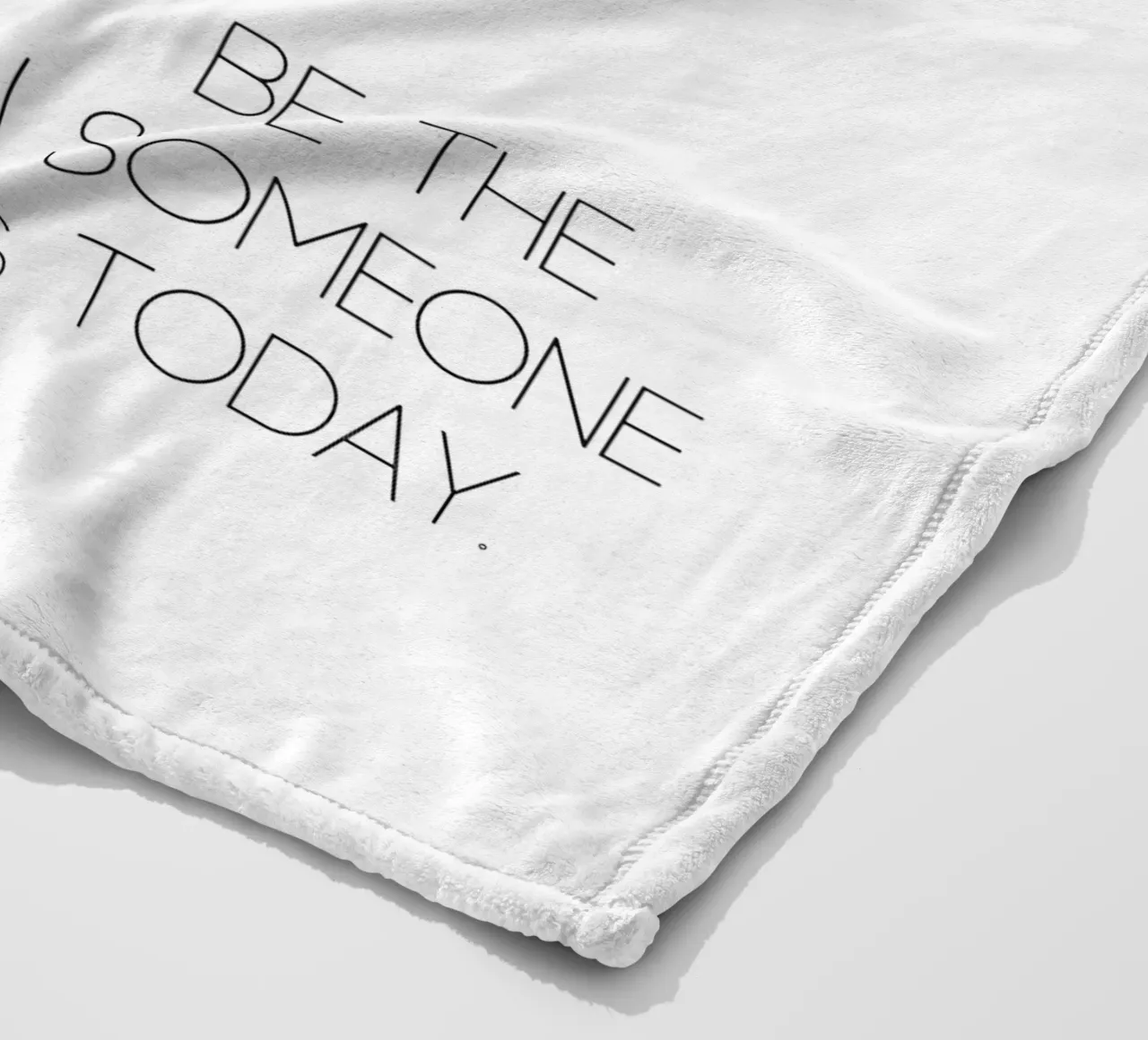 SII IL MOTIVO PER CUI QUALCUNO SORRIDE OGGI coperta in pile da ArtDesign by KBK