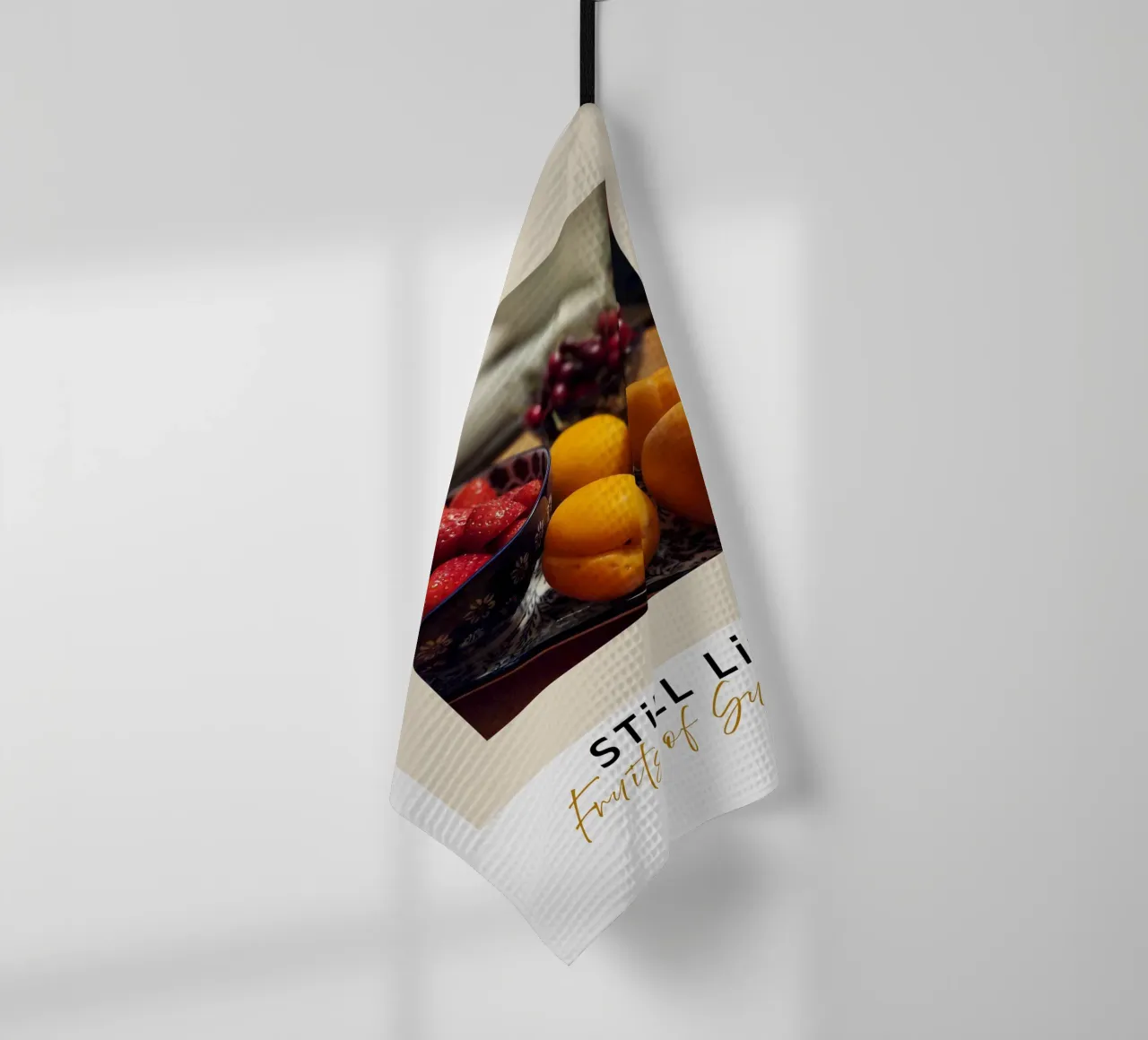 still life friuts of summer #01 Geschirrtuch von words-in-frames