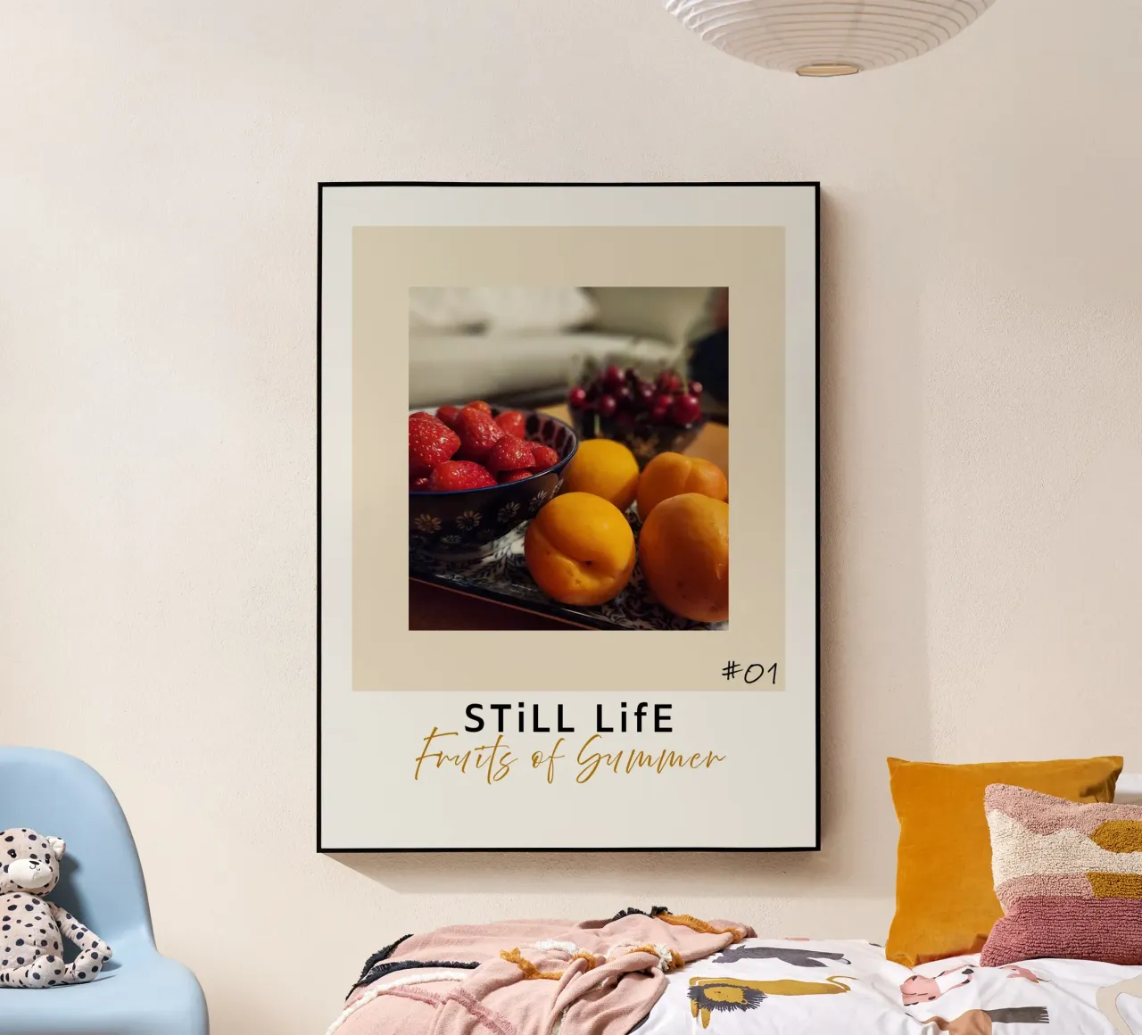 still life friuts of summer #01 plexiglass da words-in-frames