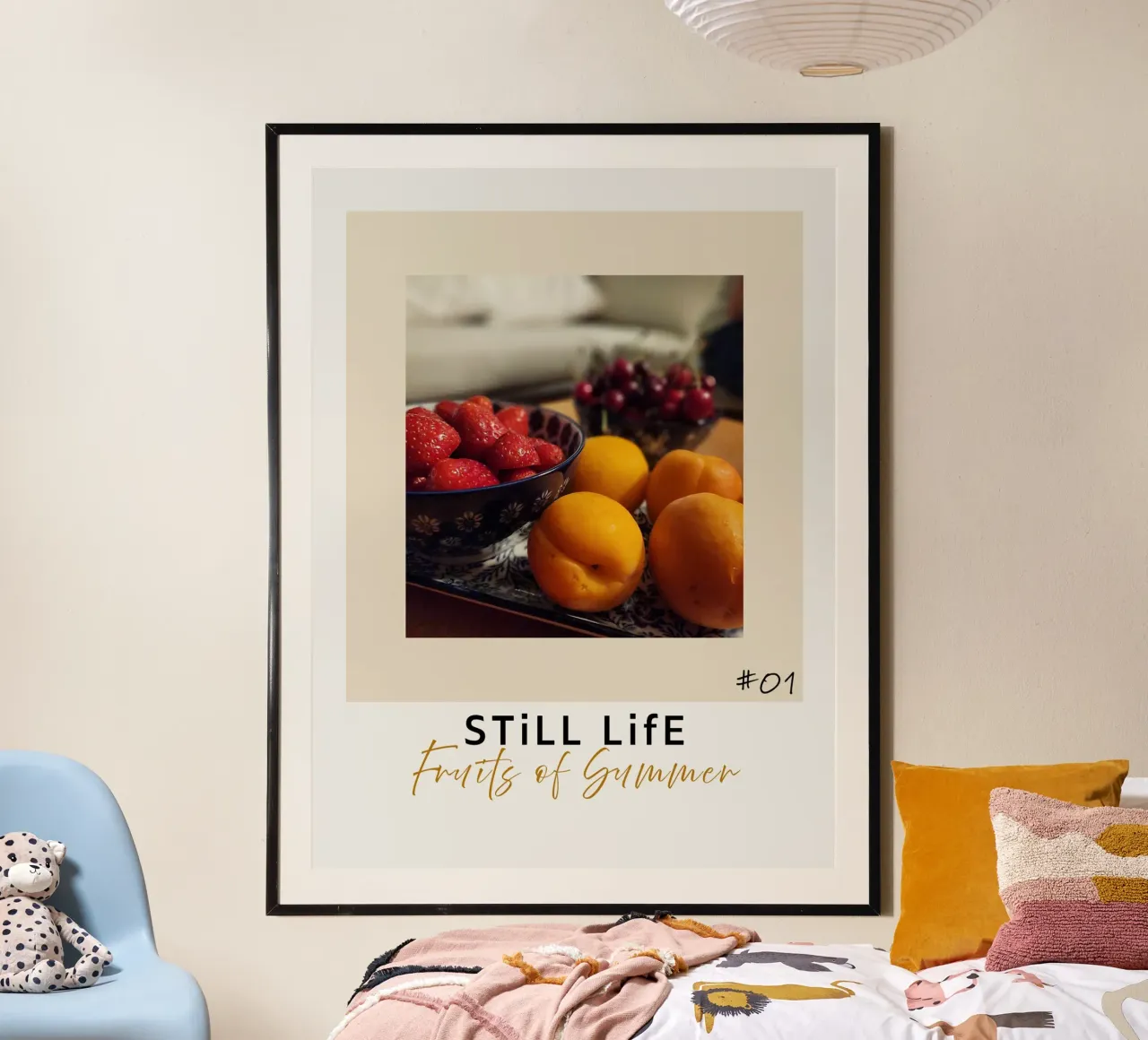 still life friuts of summer #01 carta hahnemühle da words-in-frames