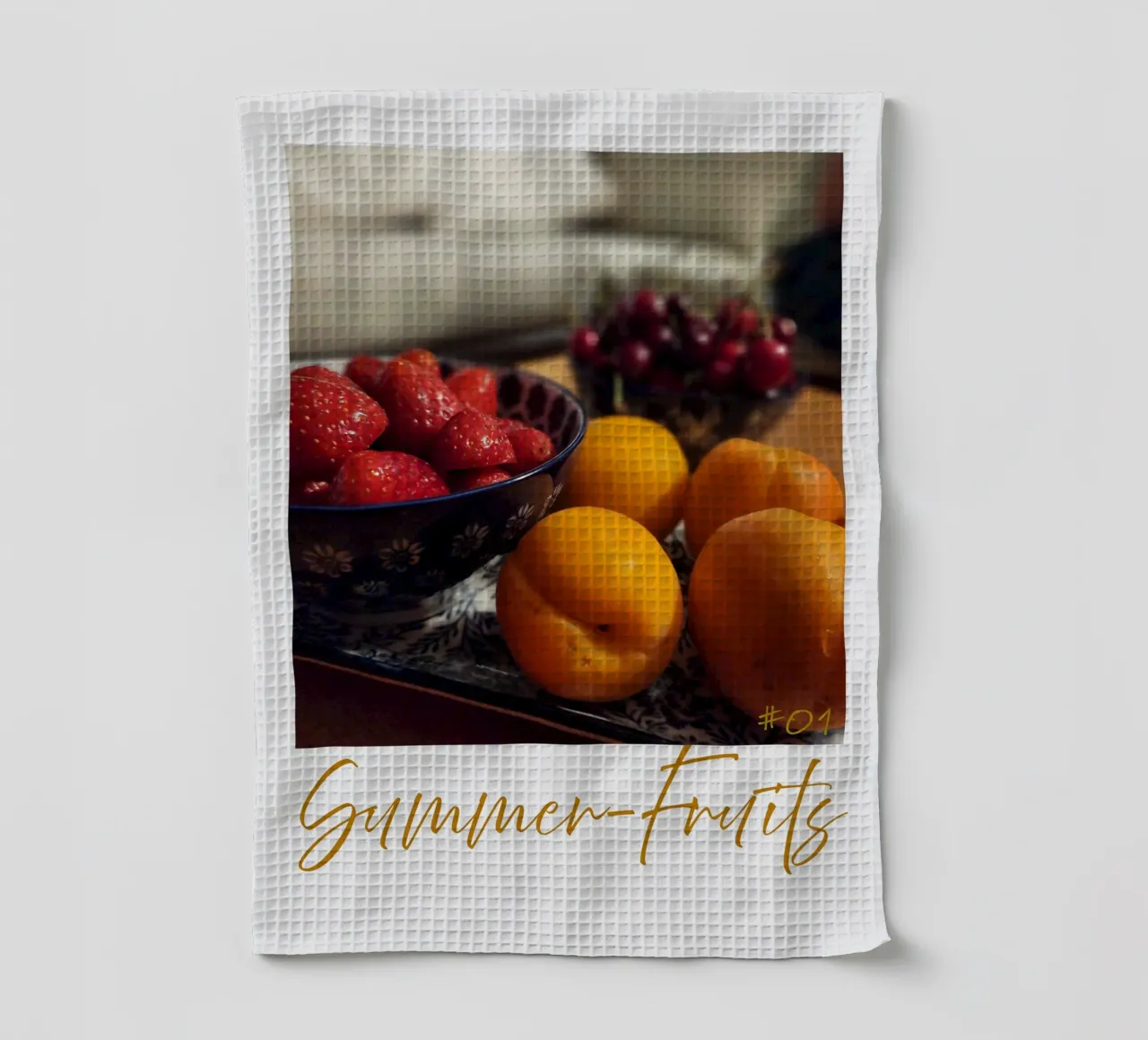 frutti estivi #01 canovaccio da cucina da words-in-frames
