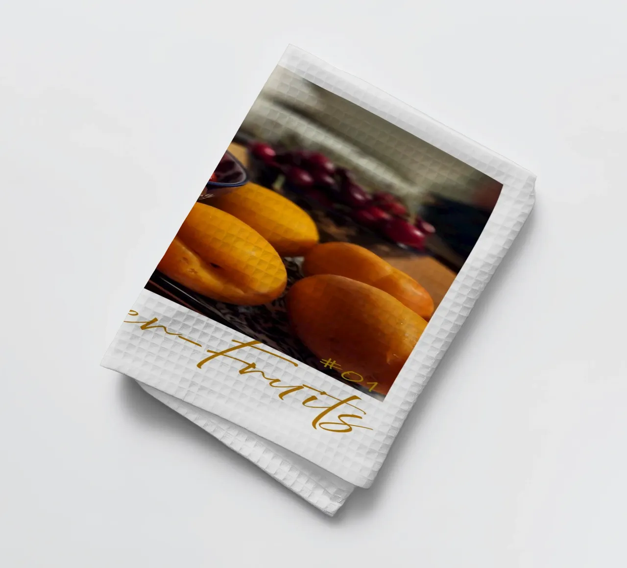 frutti estivi #01 canovaccio da cucina da words-in-frames