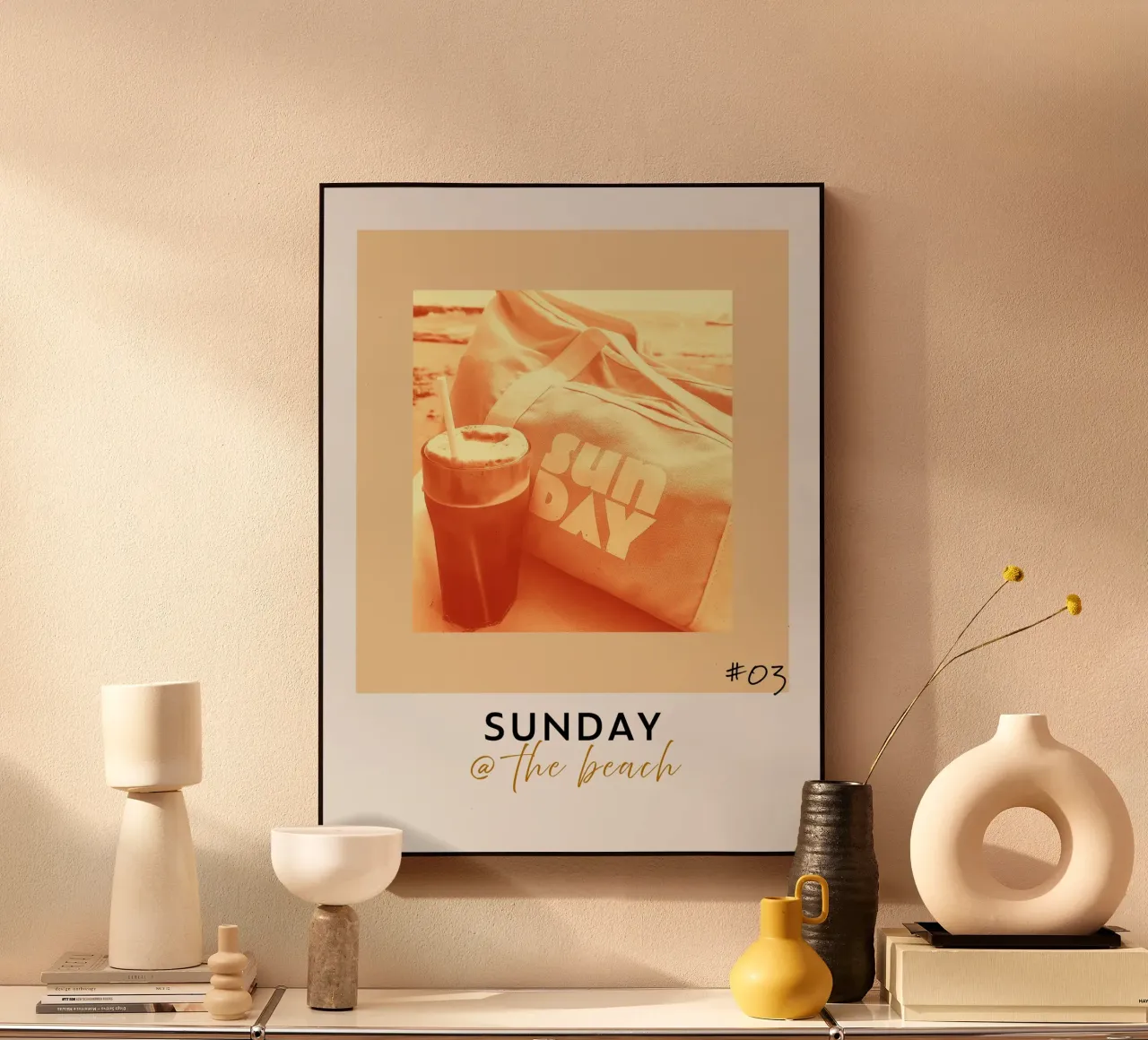 sunday #3 plexiglas de words-in-frames