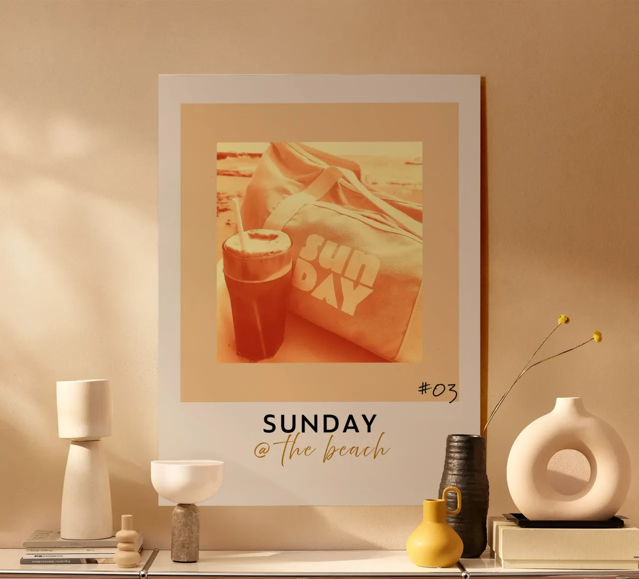 sunday #3 plexiglas de words-in-frames