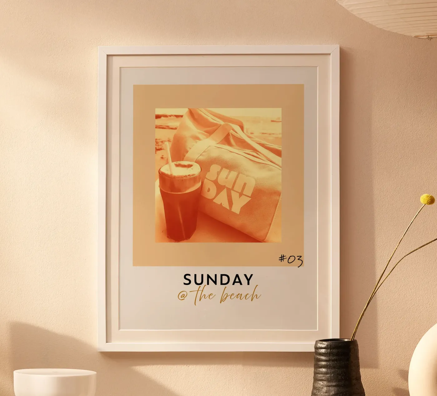 dimanche 3 poster de words-in-frames