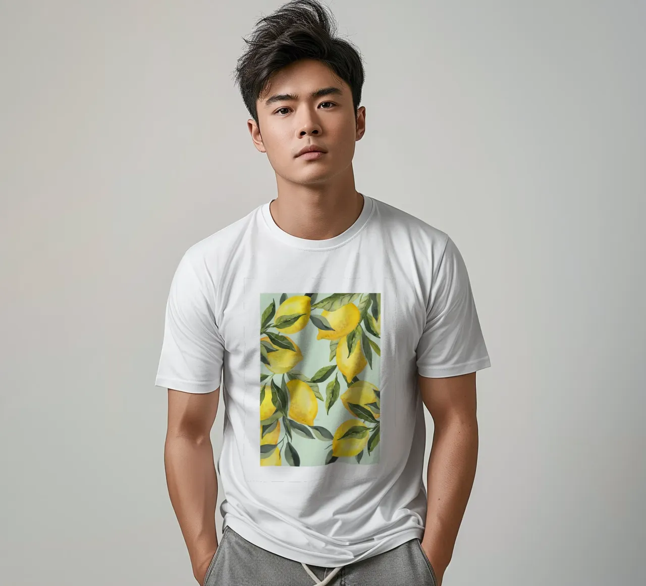 Stampa di limoni t-shirt da Bella Studio