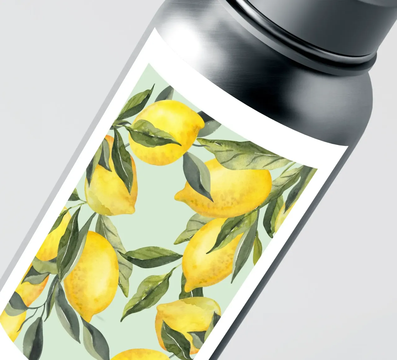 Lemon Print wall art sticker by Bella Studio