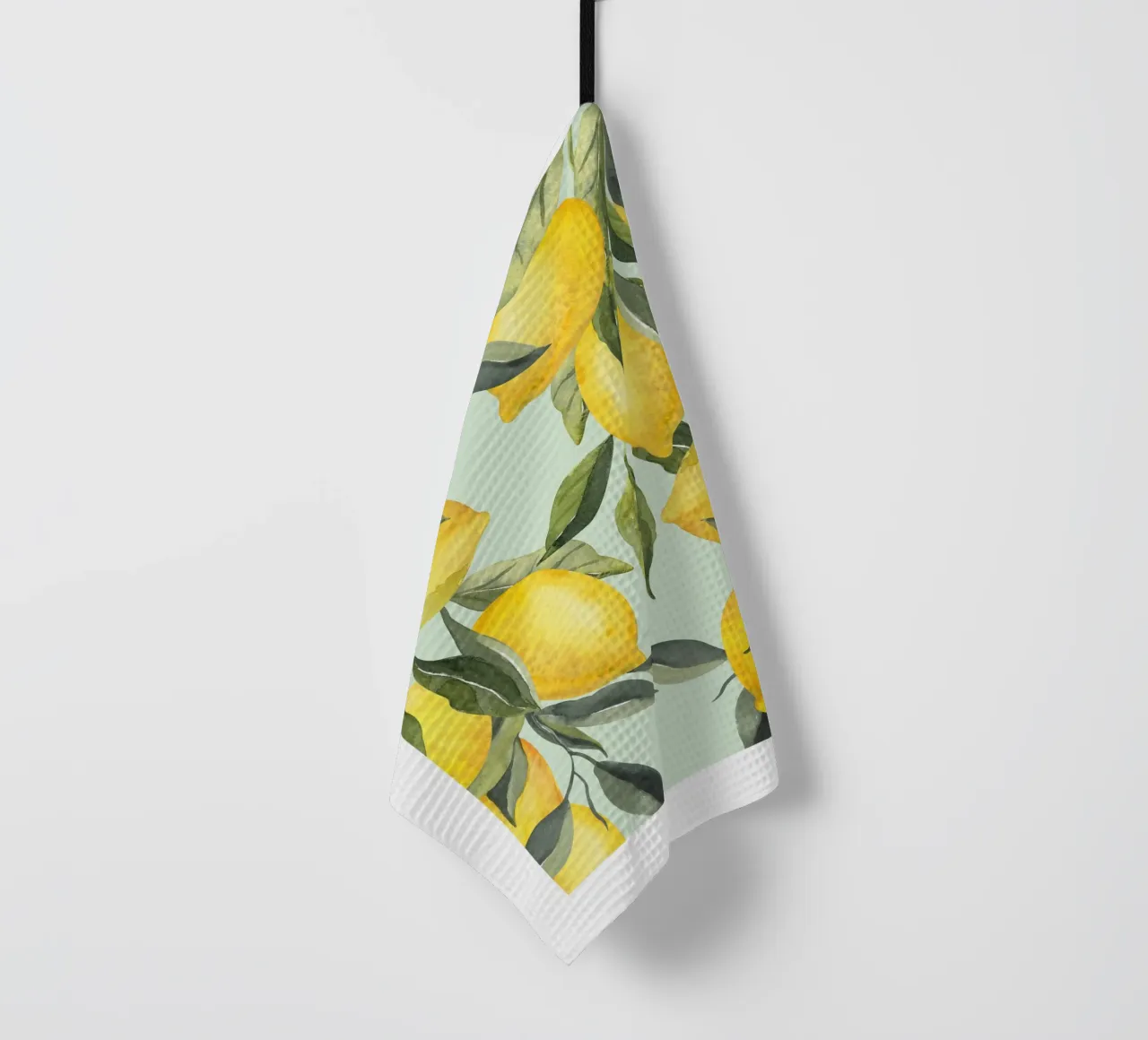 Art mural Lemon Print torchon de Bella Studio