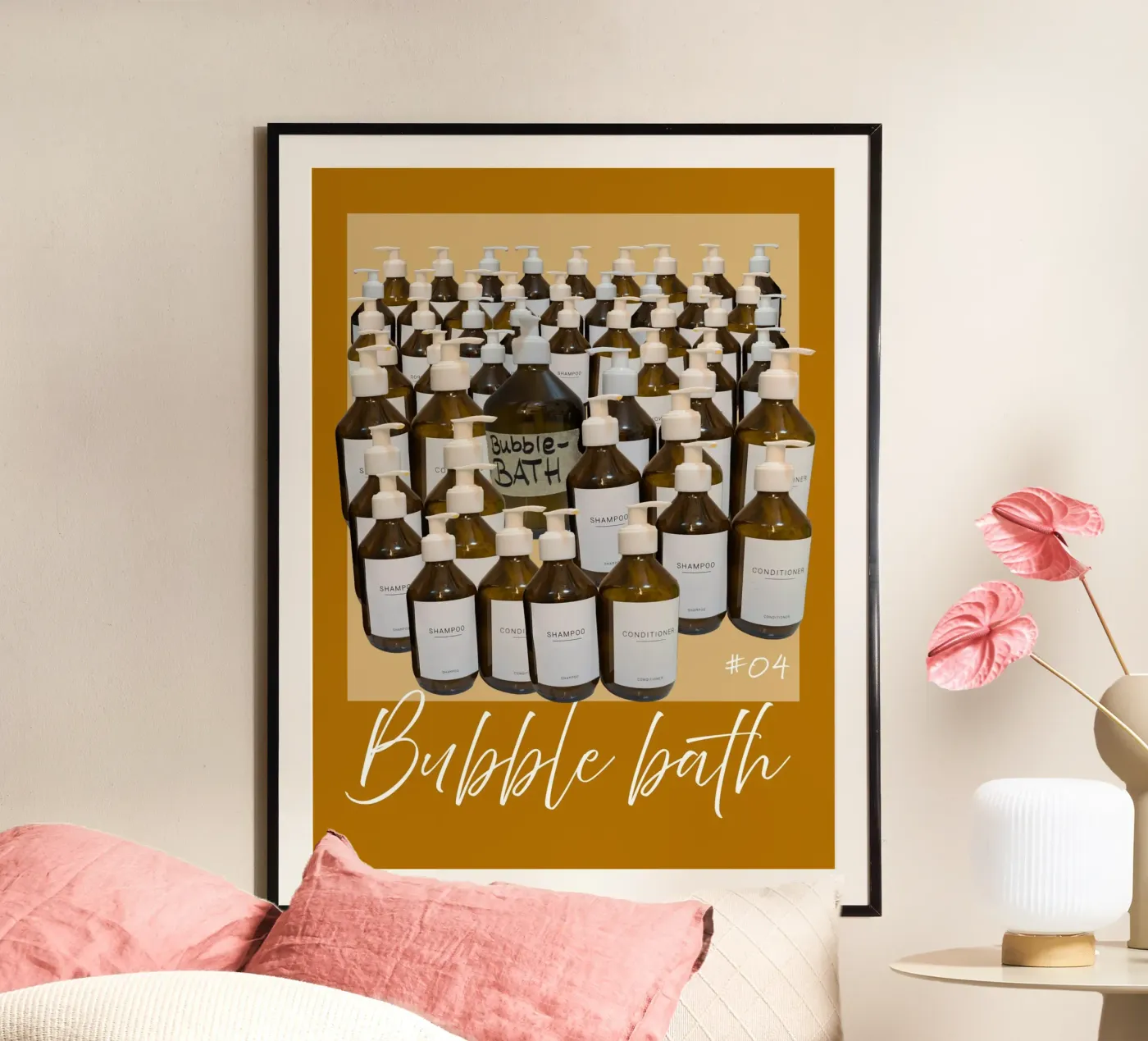 bubble bath #4 poster da words-in-frames