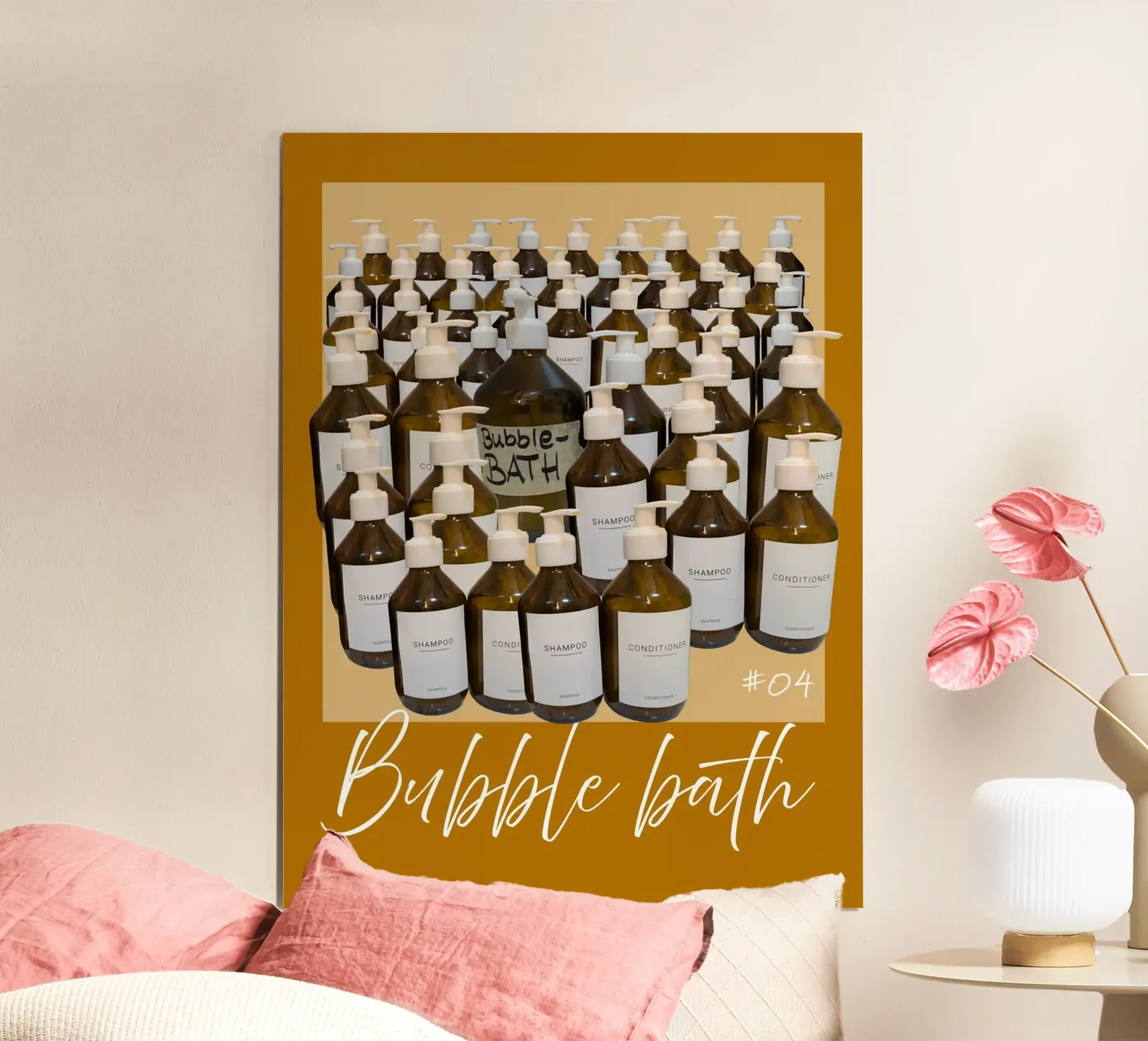 bubble bath #4 poster da words-in-frames