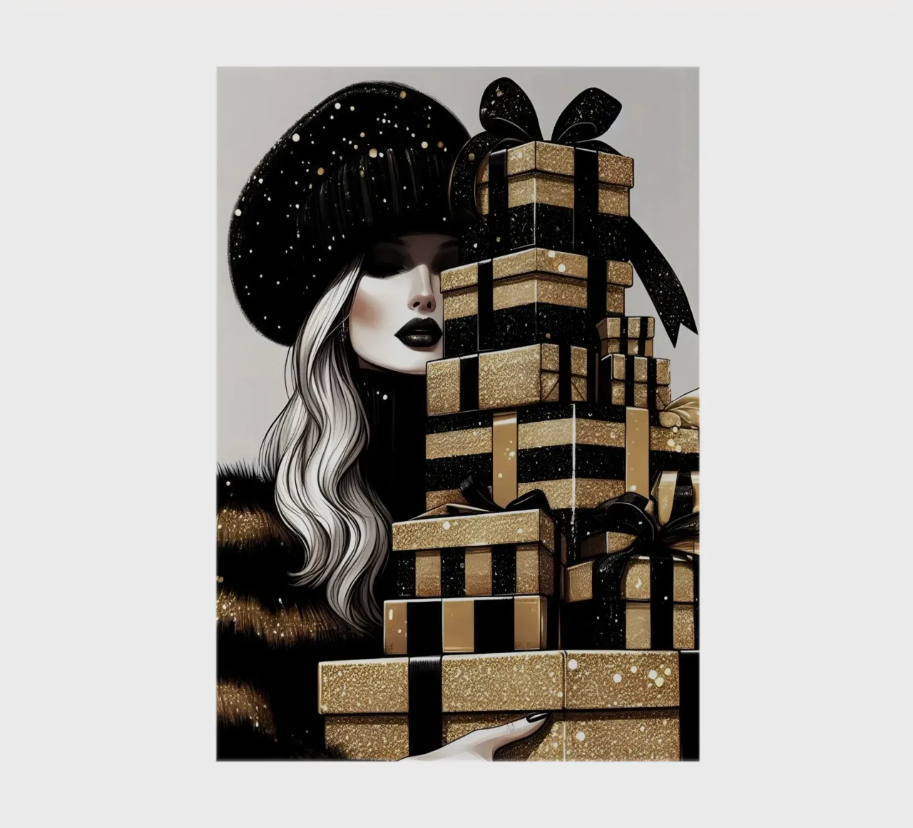 NEW YORK CHRISTMAS SHOPPING notebook by ARTOMATIC