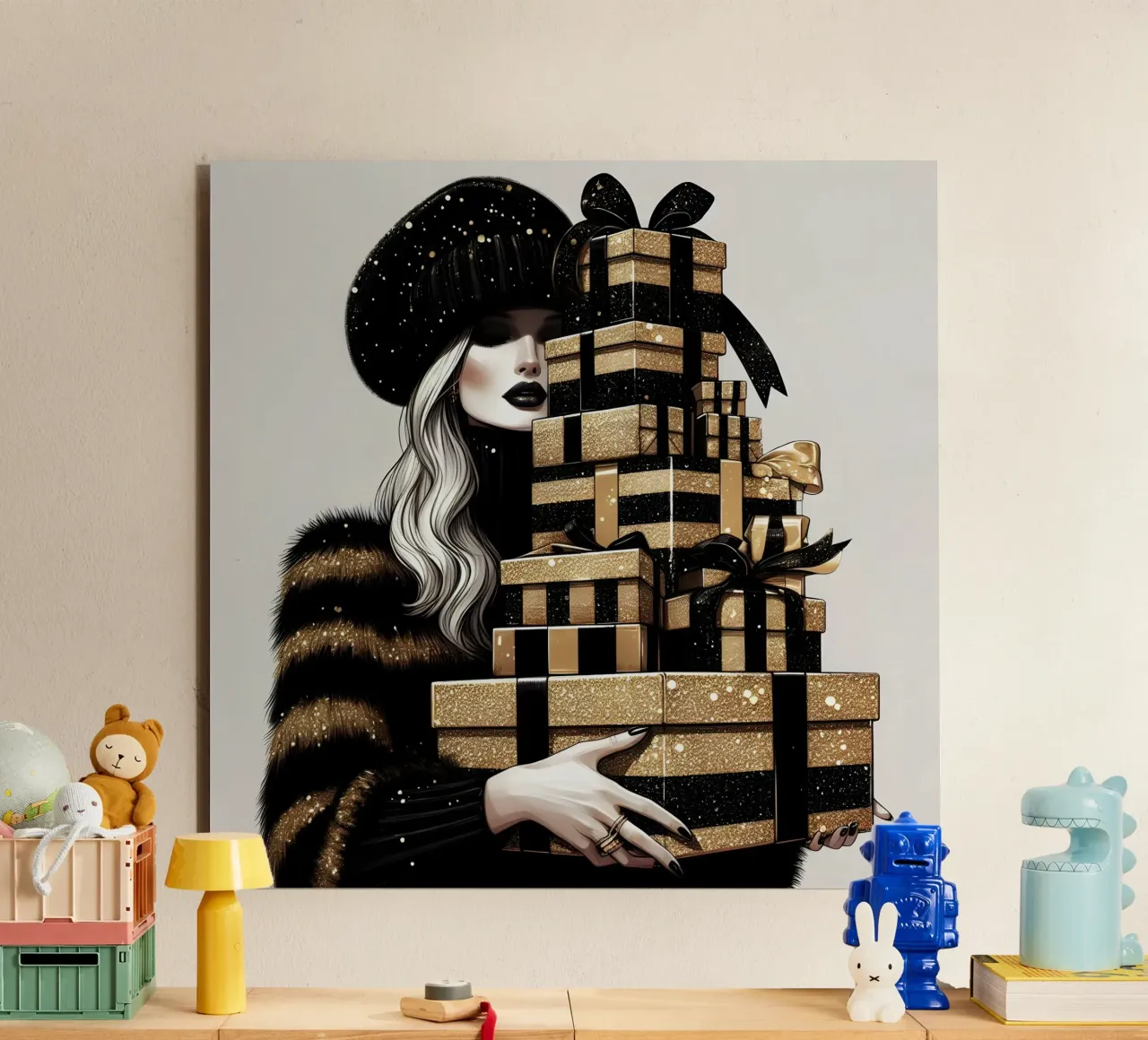 COMPRAS NAVIDEÑAS EN NUEVA YORK aluminio dibond de ARTOMATIC