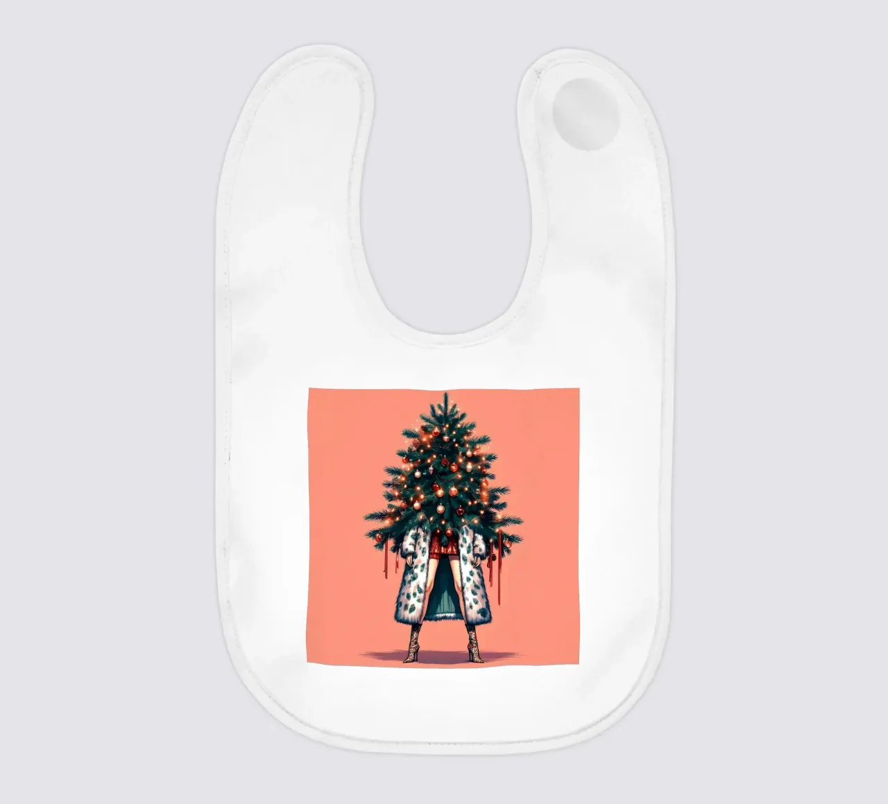 MODA DELL'ALBERO DI NATALE bavaglino da ARTOMATIC