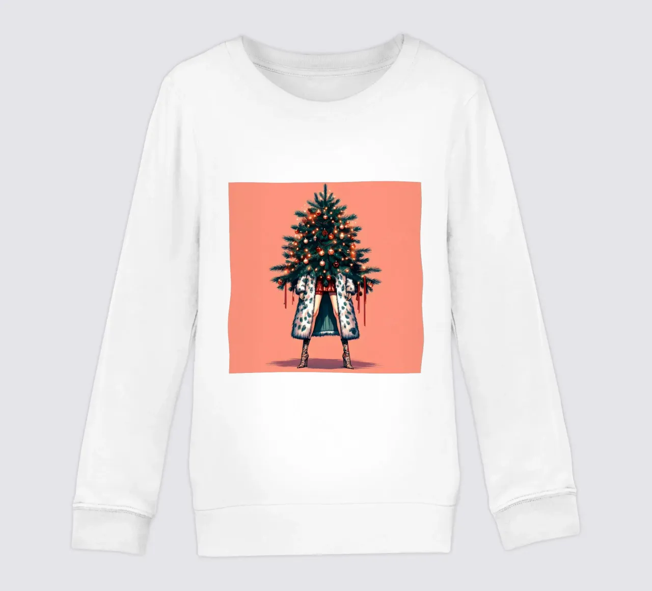 MODA DELL'ALBERO DI NATALE felpa bambino da ARTOMATIC