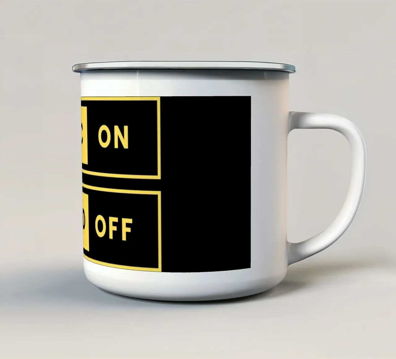 Music All Day tazza in smalto da Dreamer10