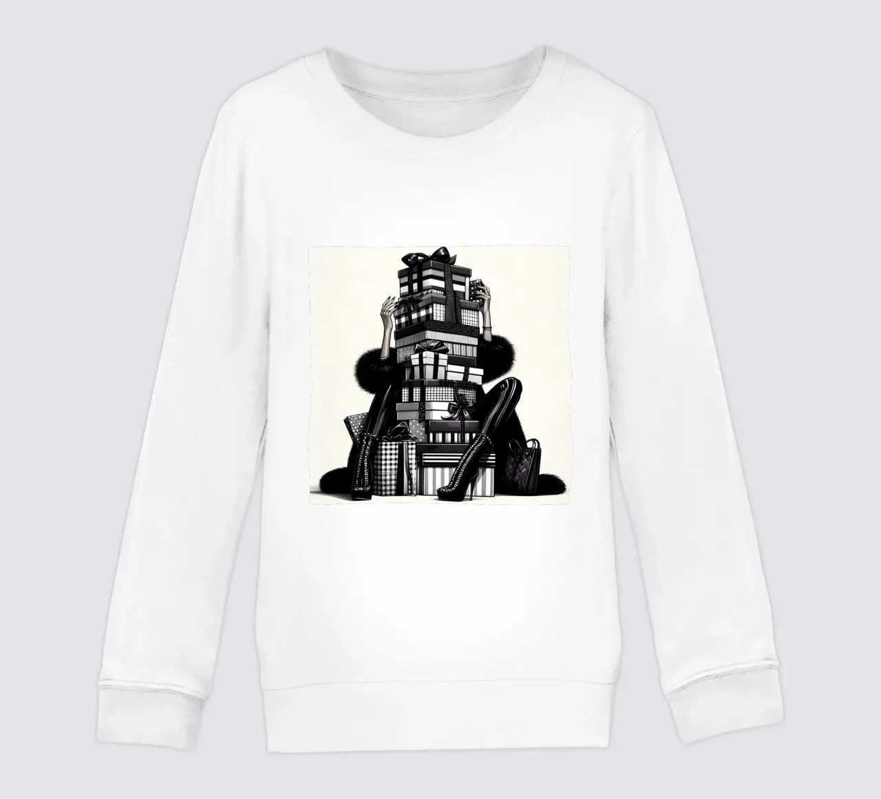 ACQUISTI PER I REGALI DI NATALE felpa bambino da ARTOMATIC