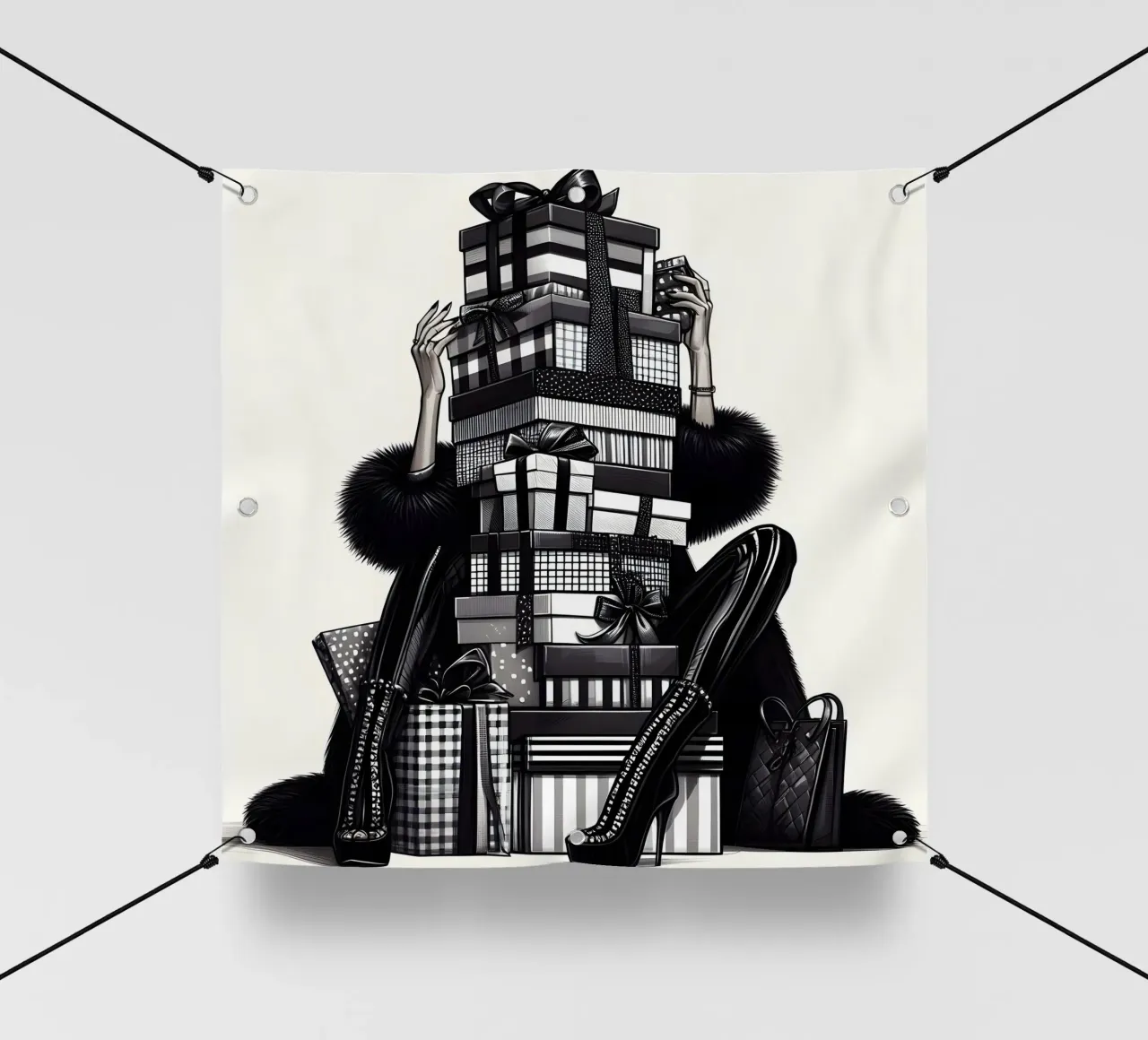 ACQUISTI PER I REGALI DI NATALE telo in pvc da ARTOMATIC