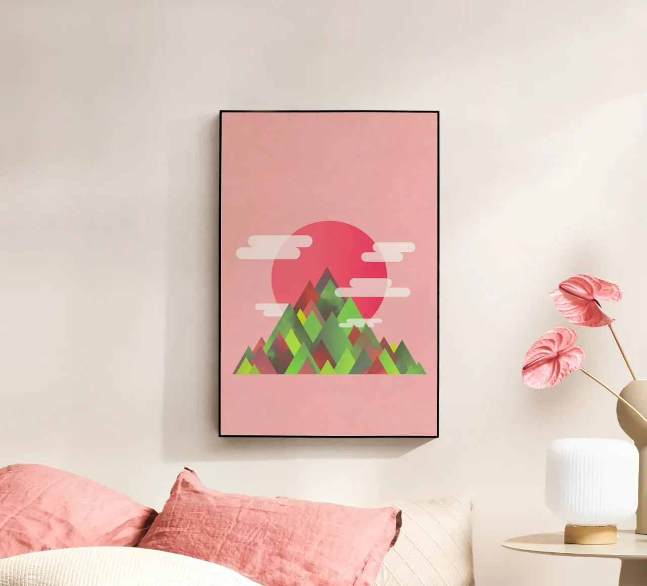 Pink Peaks plexiglass da Adam Priester