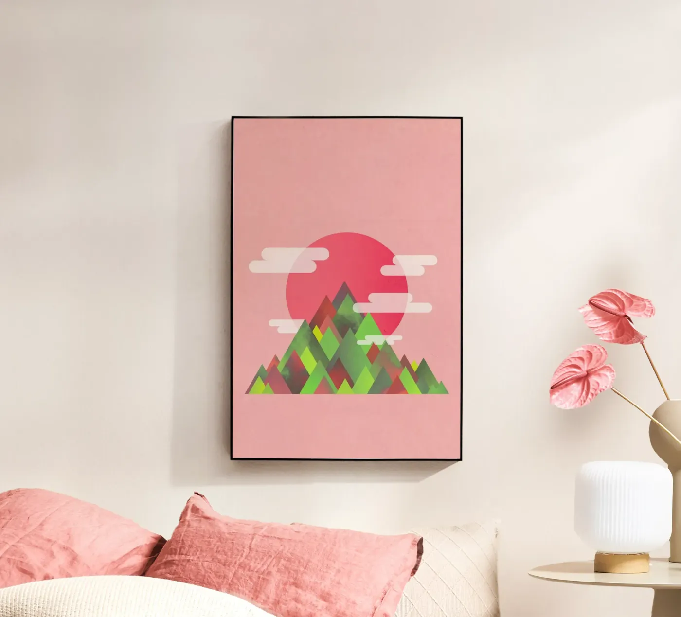 Pink Peaks plexiglass da Adam Priester