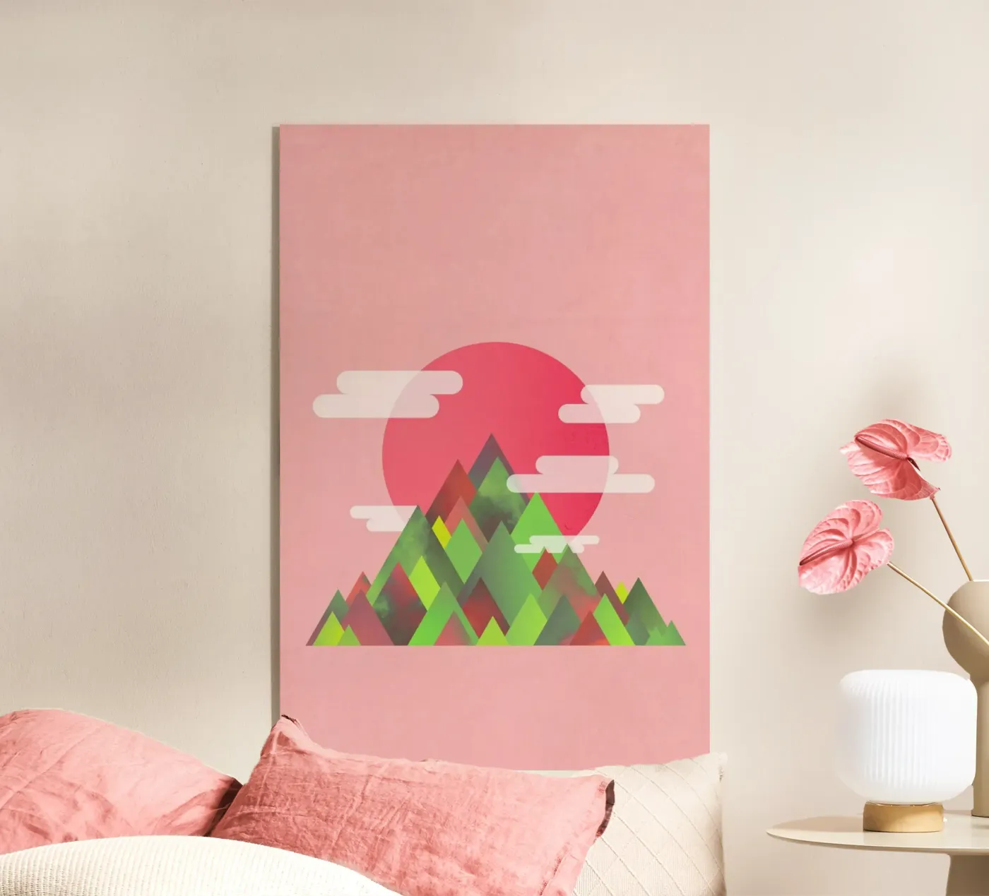 Pink Peaks plexiglass da Adam Priester