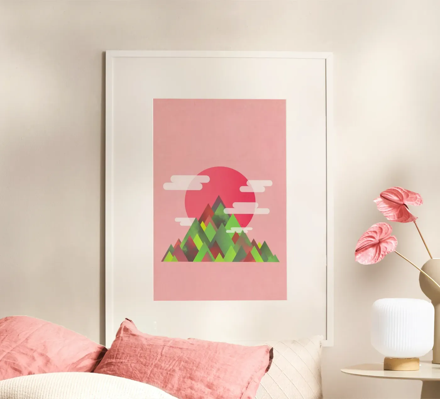 Pink Peaks poster da Adam Priester