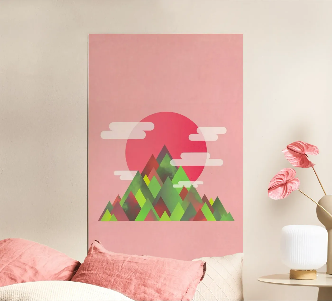 Pink Peaks poster da Adam Priester