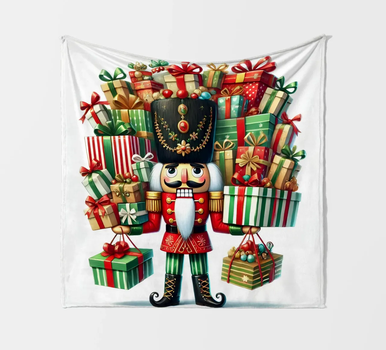 NUTCRACKER SOLDIER Fleecedecke von ARTOMATIC