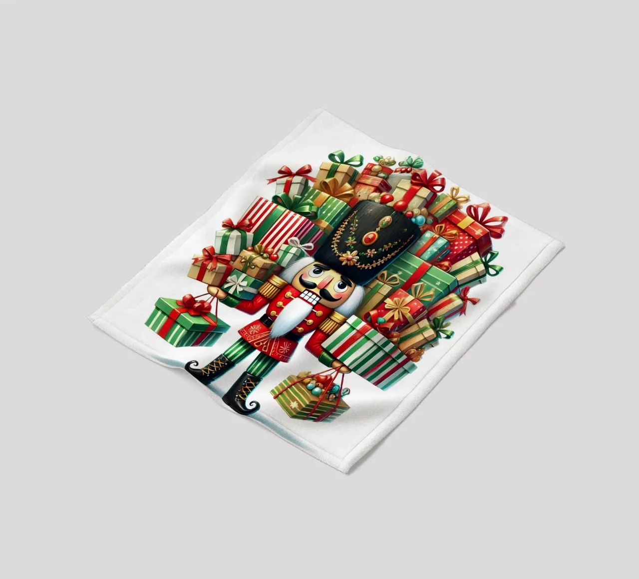 NUTCRACKER SOLDIER Fleecedecke von ARTOMATIC