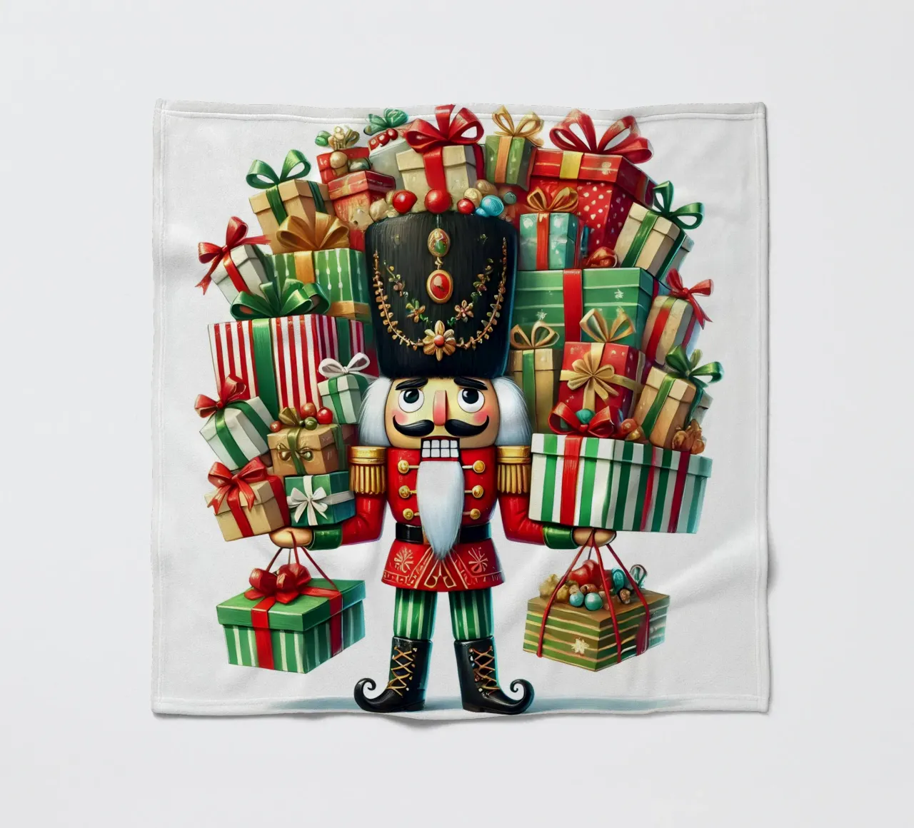 NUTCRACKER SOLDIER Fleecedecke von ARTOMATIC