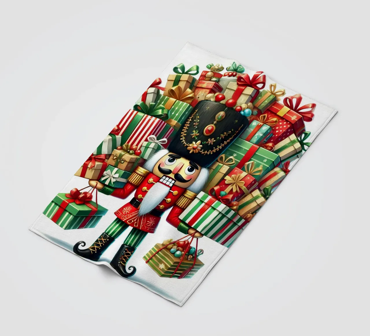 NUTCRACKER SOLDIER Fleecedecke von ARTOMATIC
