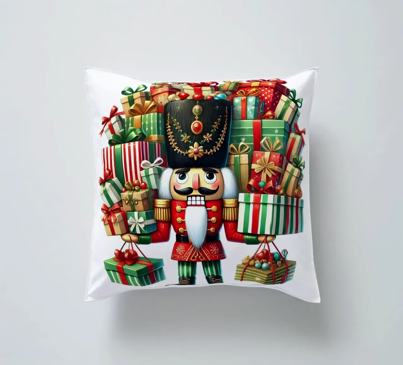 NUTCRACKER SOLDIER decorative cushion by ARTOMATIC