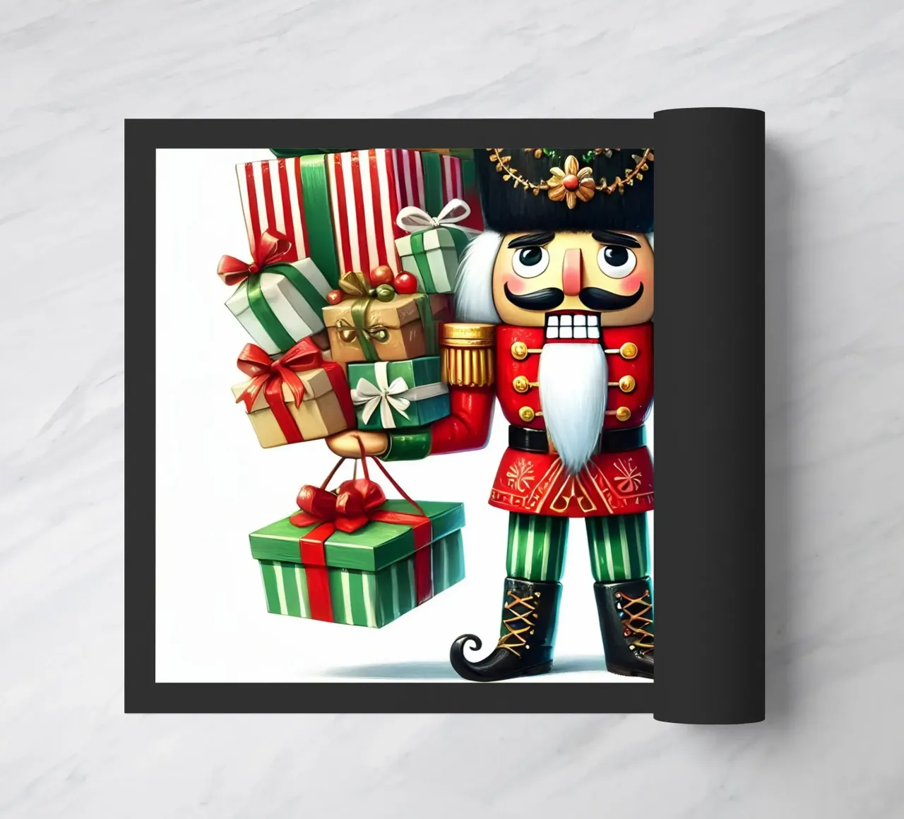 NUTCRACKER SOLDIER doormat by ARTOMATIC