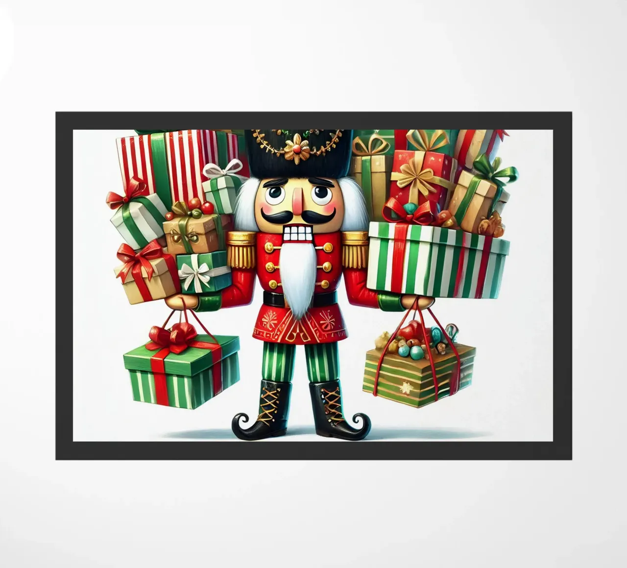 NUTCRACKER SOLDIER doormat by ARTOMATIC