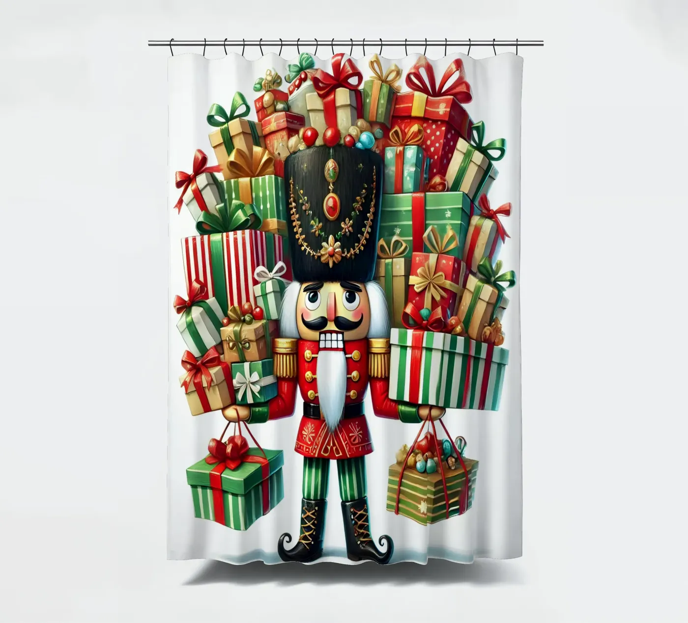 NUSSKNACKER-SOLDAT Duschvorhang von ARTOMATIC