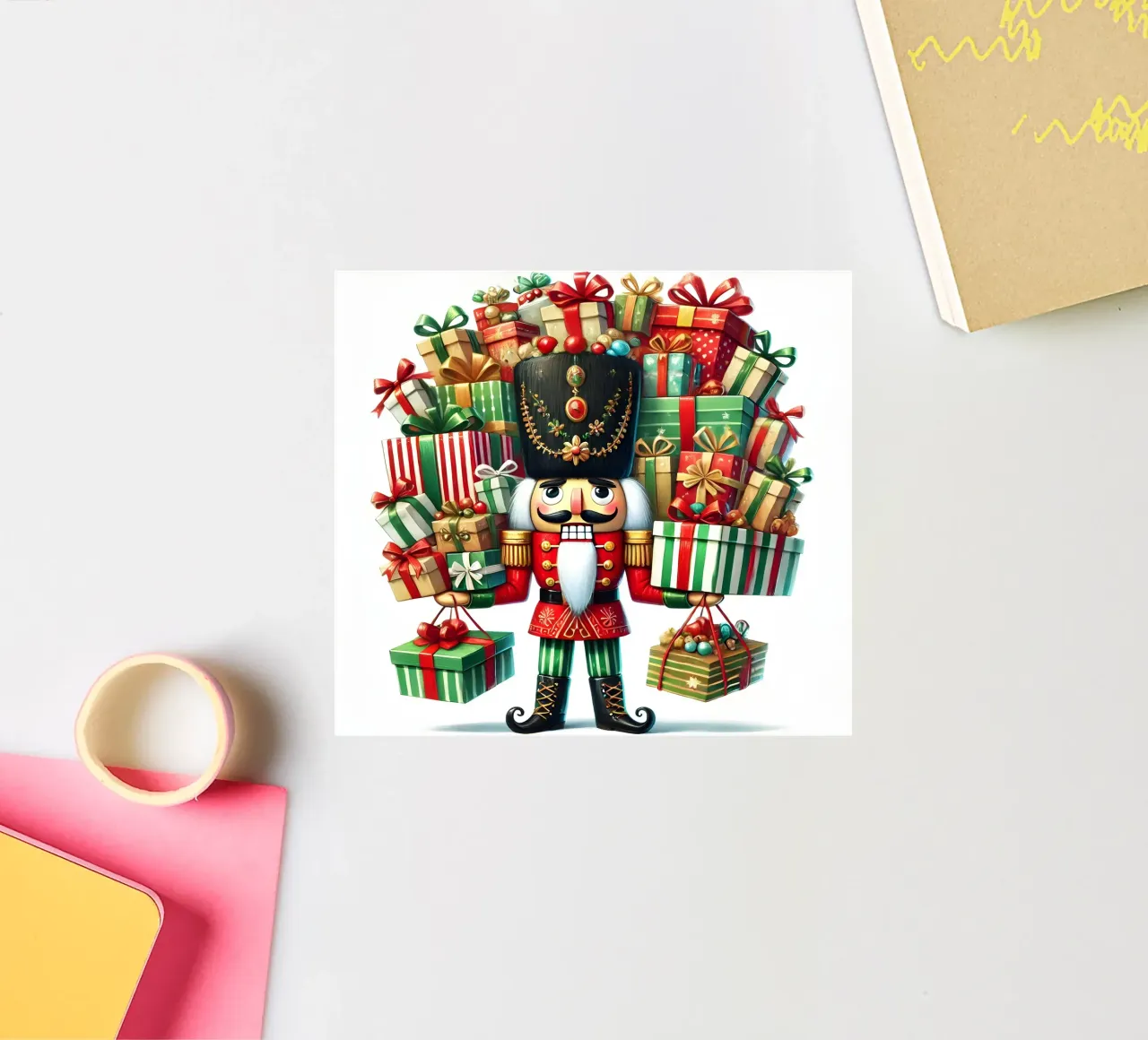 NUTCRACKER SOLDIER sticker by ARTOMATIC