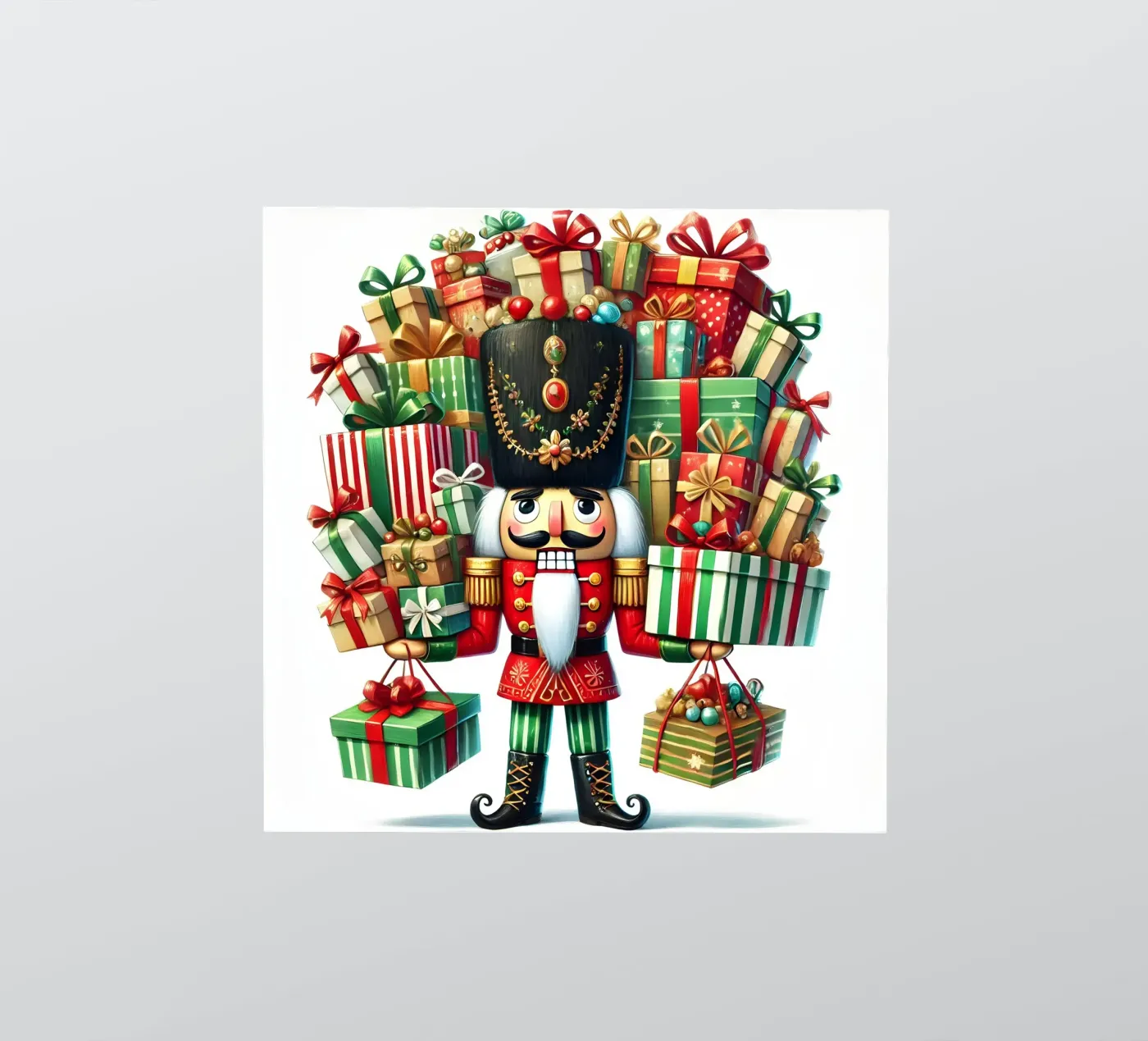 NUSSKNACKER-SOLDAT Sticker von ARTOMATIC