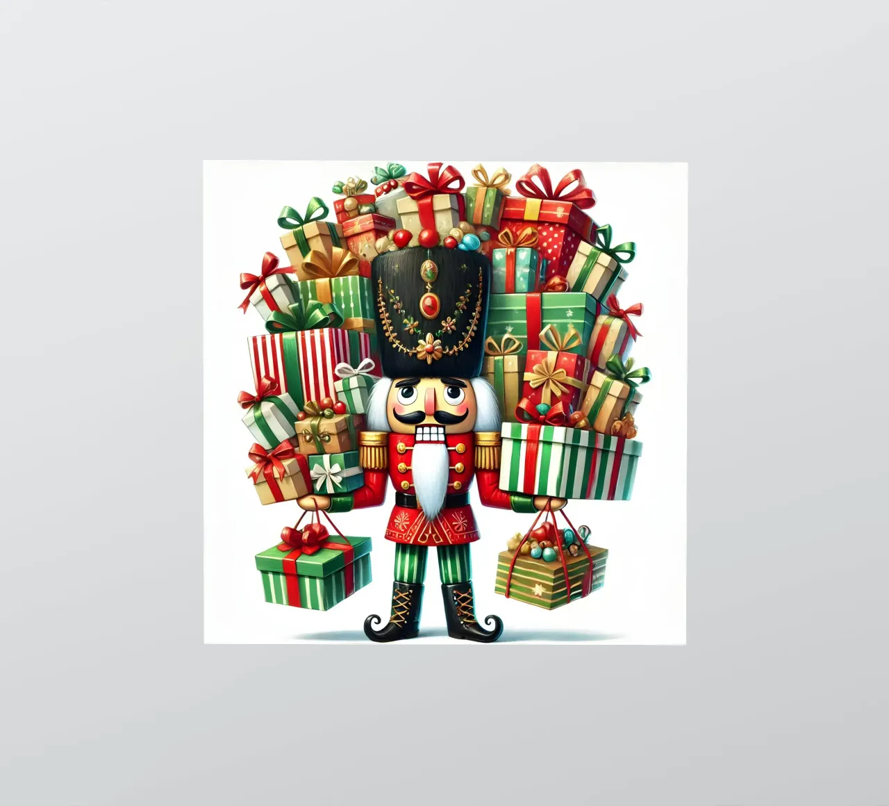 NUTCRACKER SOLDIER sticker by ARTOMATIC