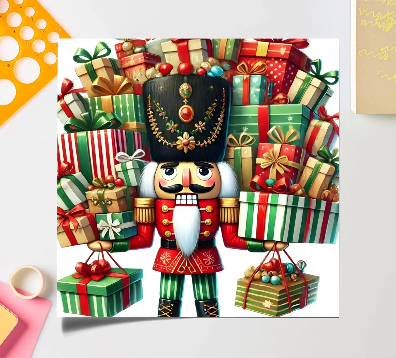 NOTENKRAKER SOLDAAT stickervel van ARTOMATIC