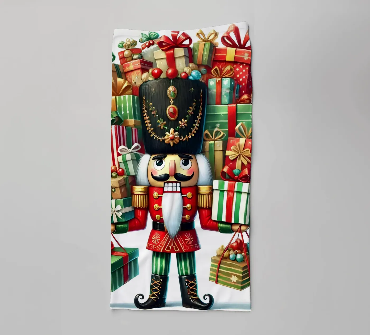 NUTCRACKER SOLDIER towel by ARTOMATIC