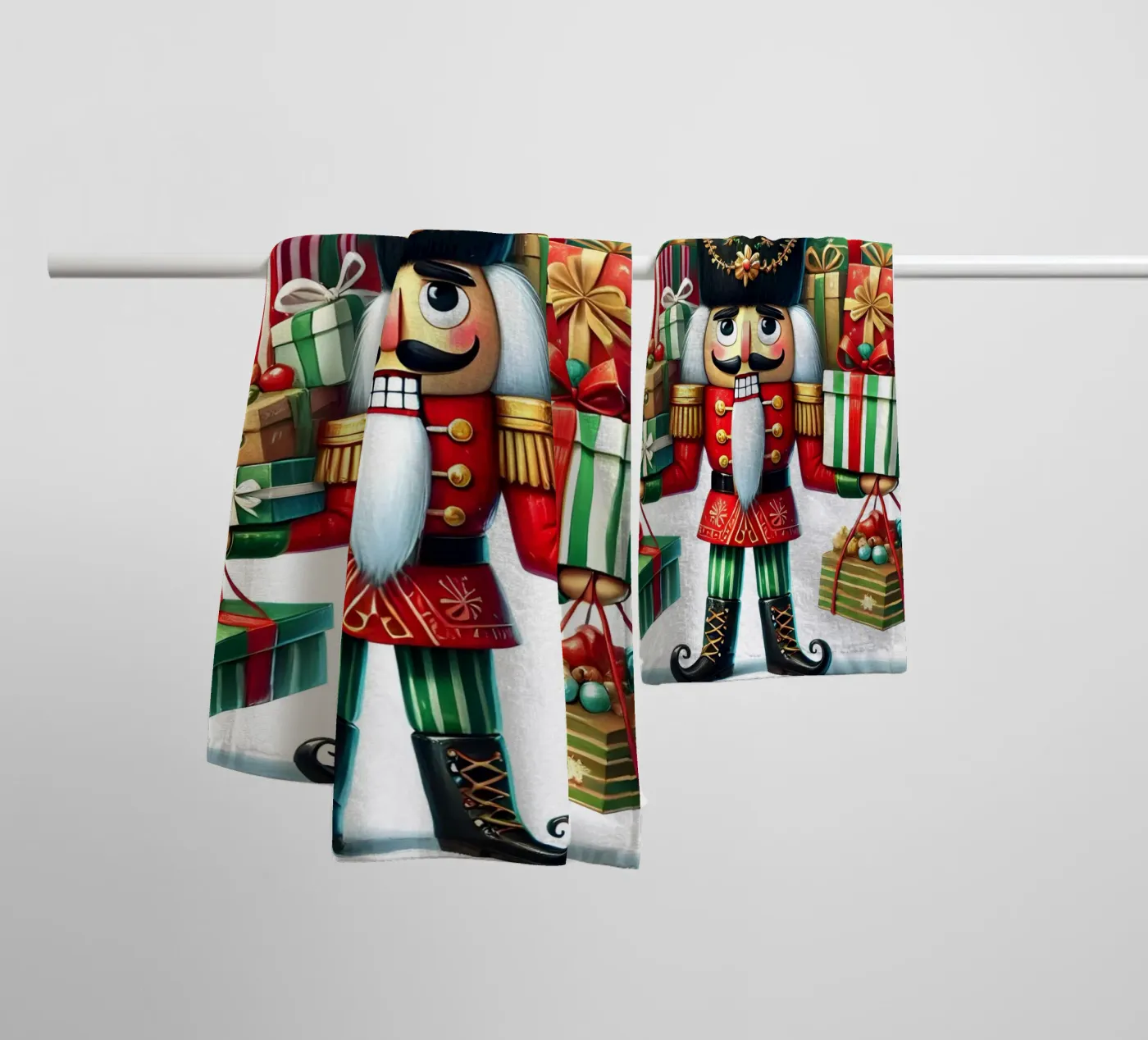 NUTCRACKER SOLDIER towel by ARTOMATIC