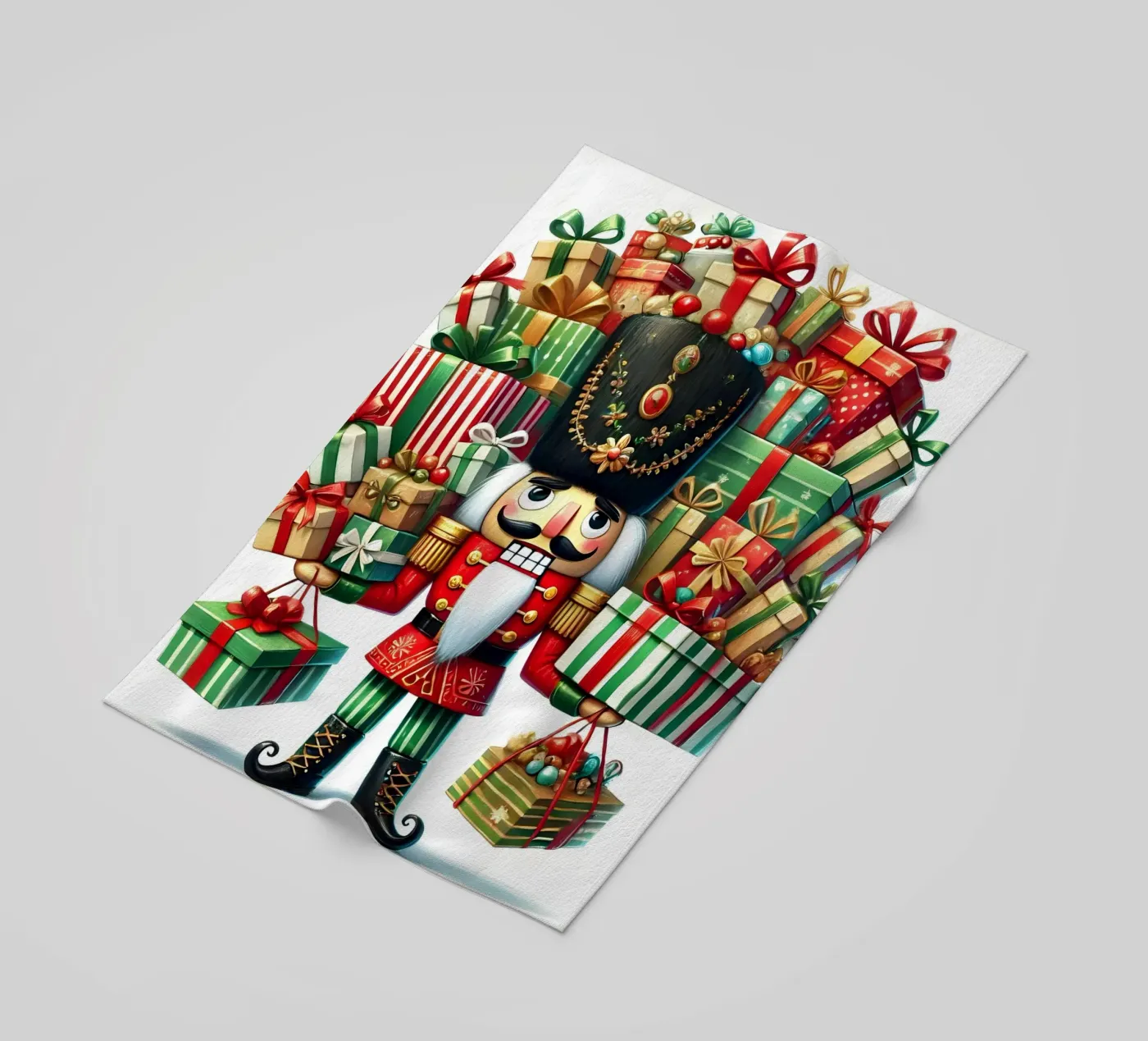 NUTCRACKER SOLDIER strandhanddoek van ARTOMATIC